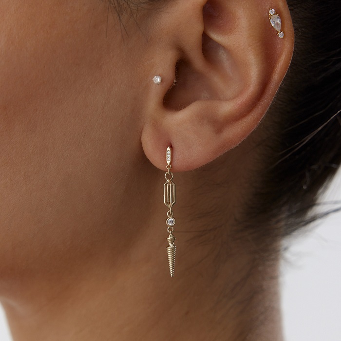 Vida Sallantılı Küpe - Alen