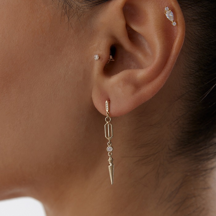 Vida Sallantılı Küpe - Alen (1)