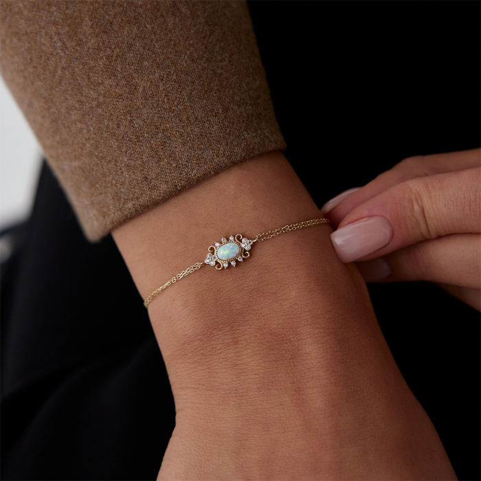 Vintage Opal Bileklik - Rayna