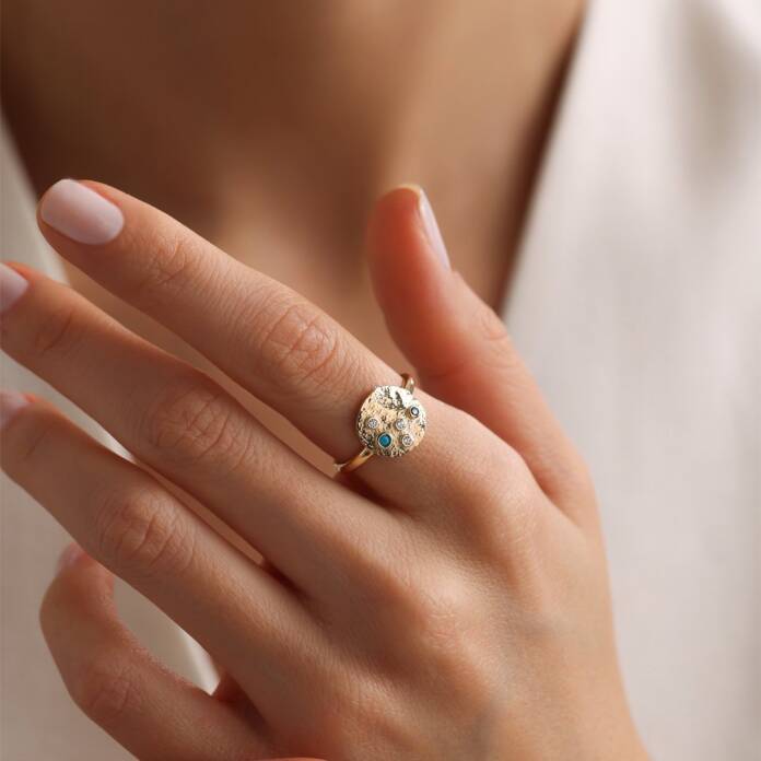 Vintage Plak Yüzük - 2