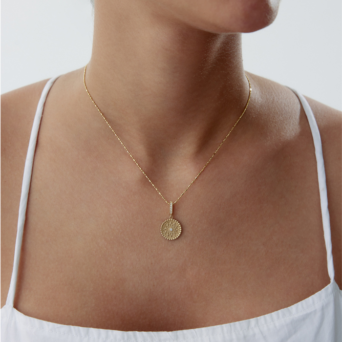 Vintage Sun Kolye - RİTİM