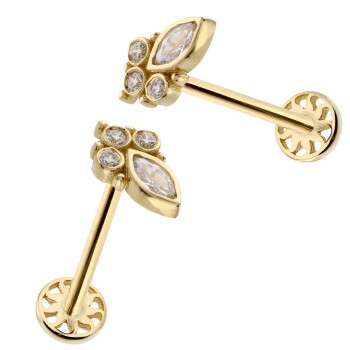 Vintage Tragus Piercing - Alen (1)