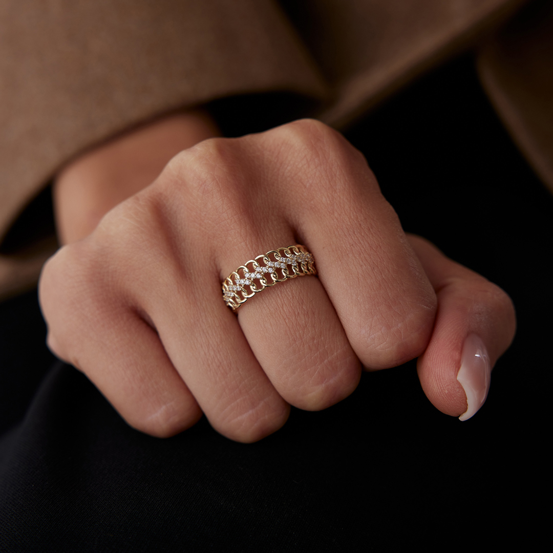 Viyana Taşlı Yüzük - 3