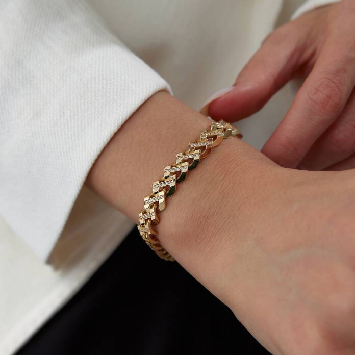 Vorn Taşlı Bileklik - 1