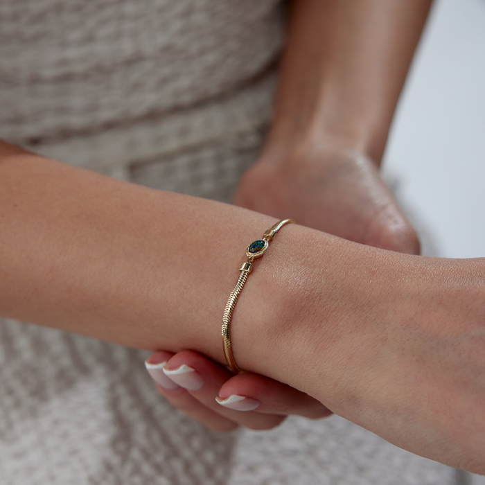 Welo Opal Balıksırtı Bileklik - Koçak (1)