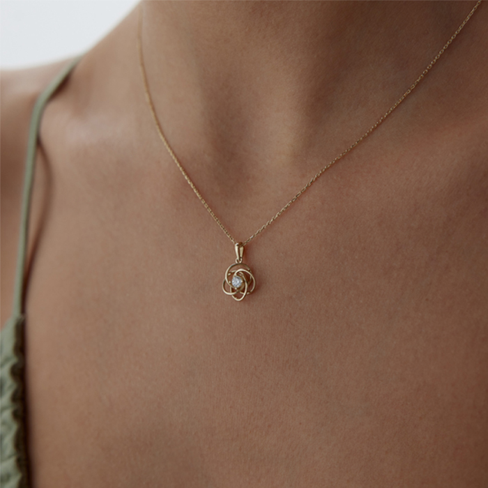 White Dream Kolye - Cemart (1)