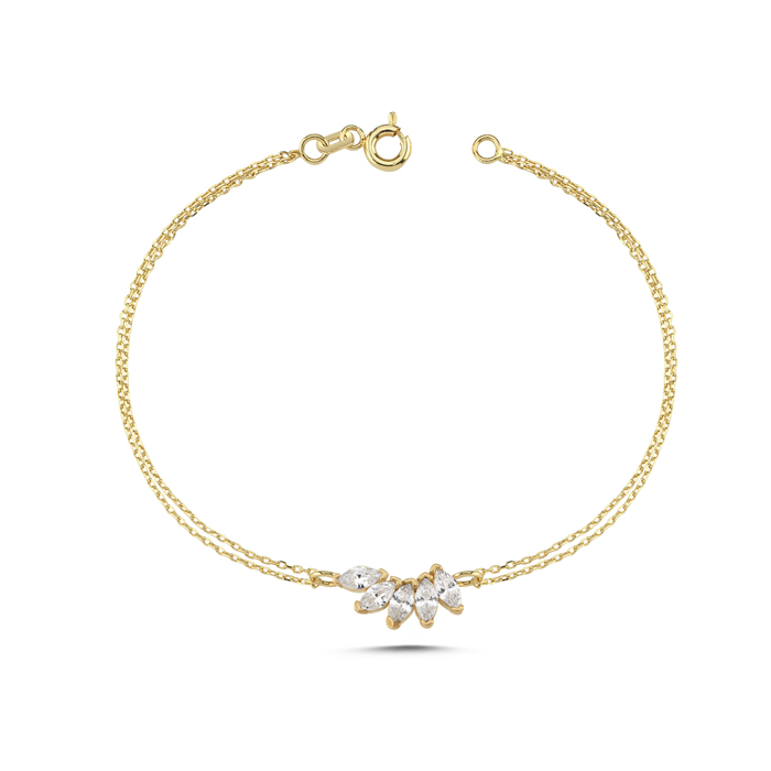 White Markiz Bileklik - Alen