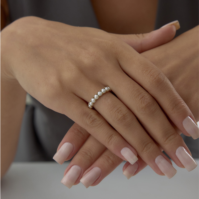 White Pearl Yüzük - 3