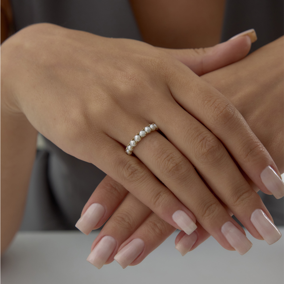White Pearl Yüzük - 3