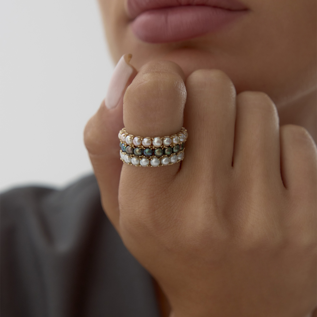 White Pearl Yüzük - 4