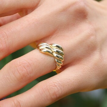 Yapışık Labirent Yüzük - Alen