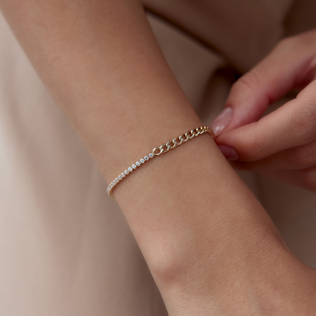 Yarı Gurmet Suyolu Bileklik - 1