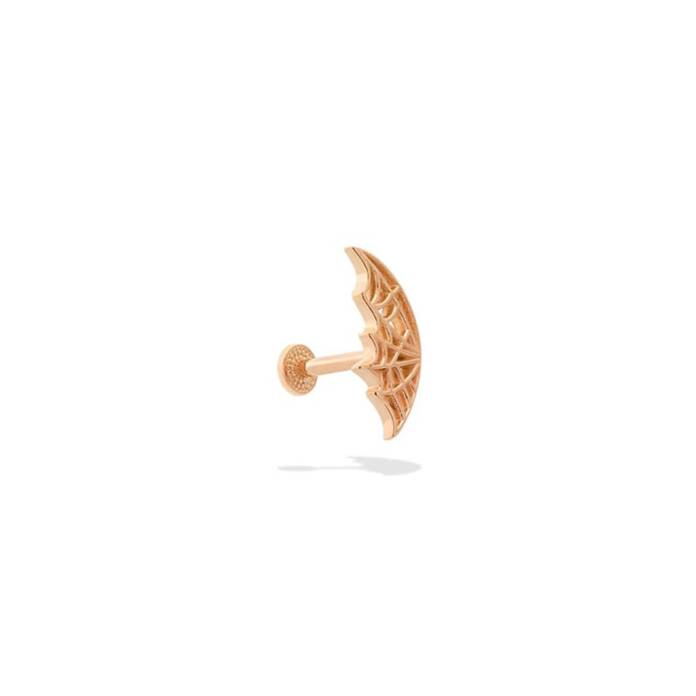 Yarı Örümcek Ağı Tragus Piercing - 1
