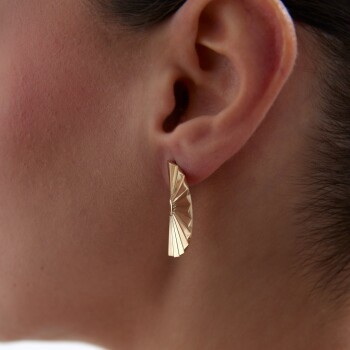 Yarım Güneş Küpe - Cemart (1)