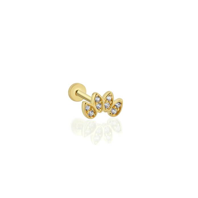 Yarım Lotus Model Tragus Piercing - 1