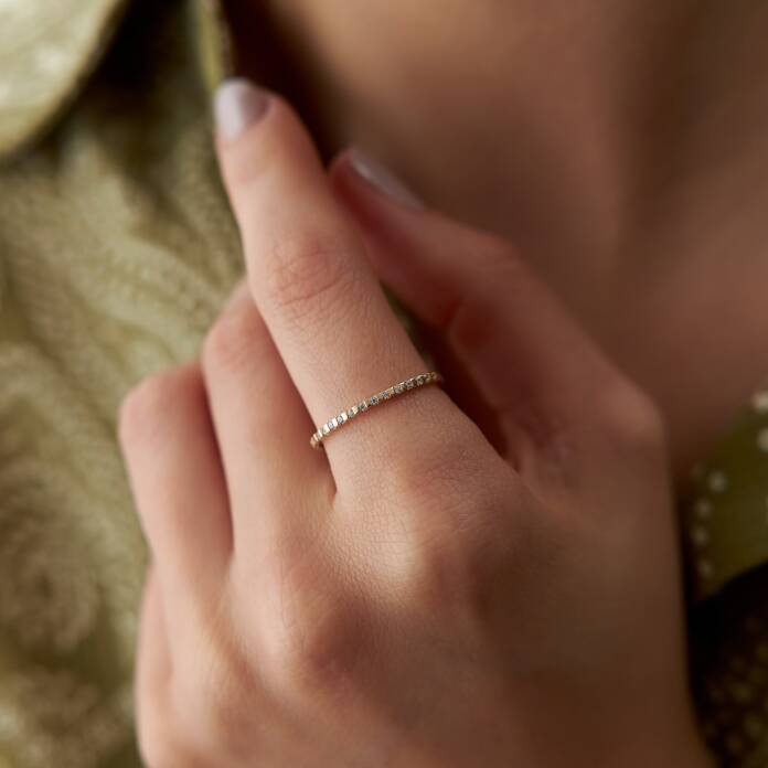 Yarımtur Aralıklı Yüzük - 2