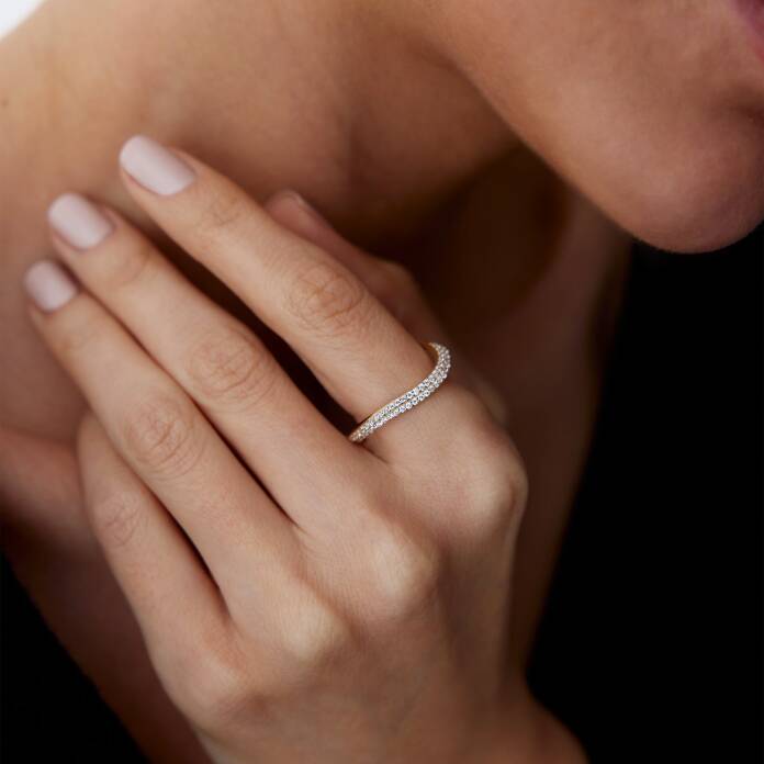 Yarımtur Kıvrım Yüzük - 1