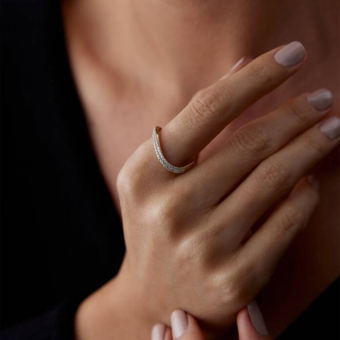 Yarımtur Kıvrım Yüzük - 3