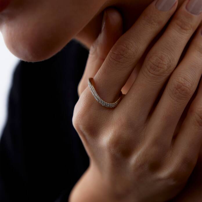 Yarımtur Kıvrım Yüzük - 4