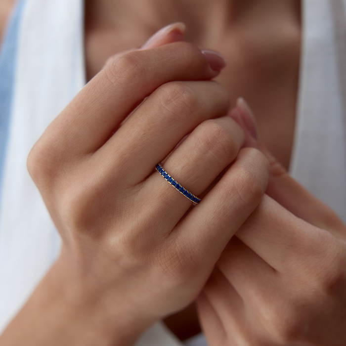 Yarımtur Renkli Yüzük - RİTİM