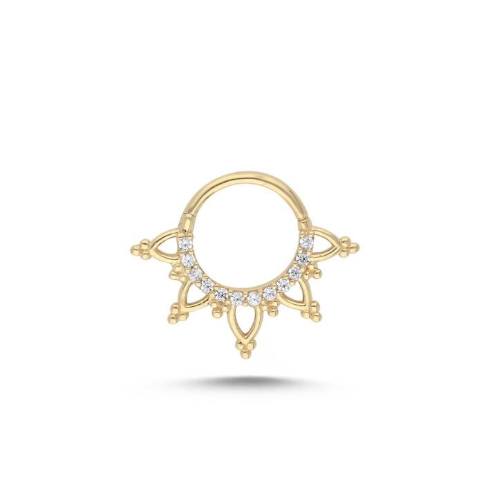 Yarımtur Taç Helix Piercing - 1