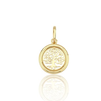 Yaşam Ağacı Halka Kolye Ucu - Ador
