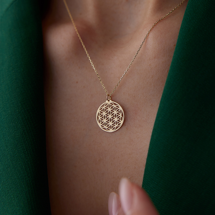 Yaşam Çiçeği Kolye - Ador (1)