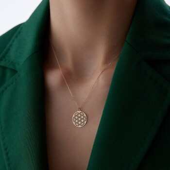 Yaşam Çiçeği Kolye - Ador