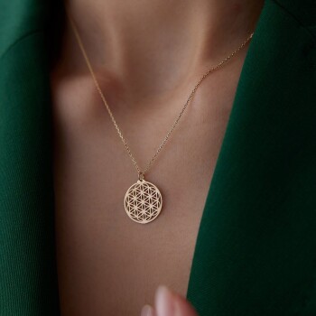 Yaşam Çiçeği Kolye - Ador (1)