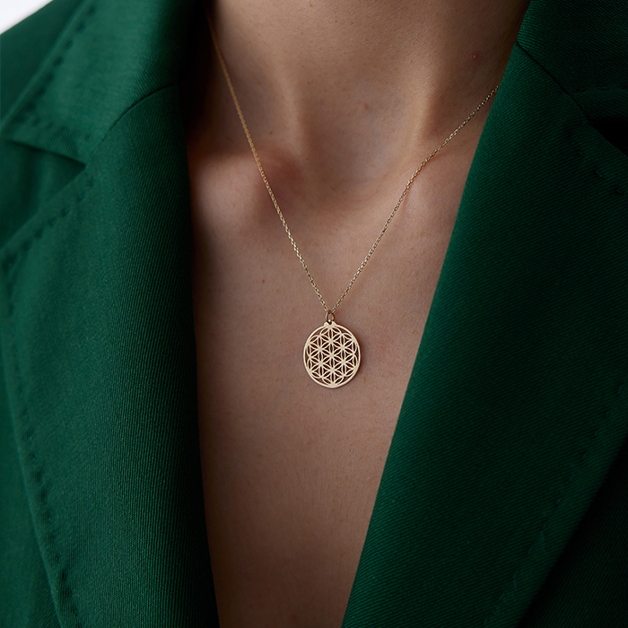 Yaşam Çiçeği Kolye - Ador