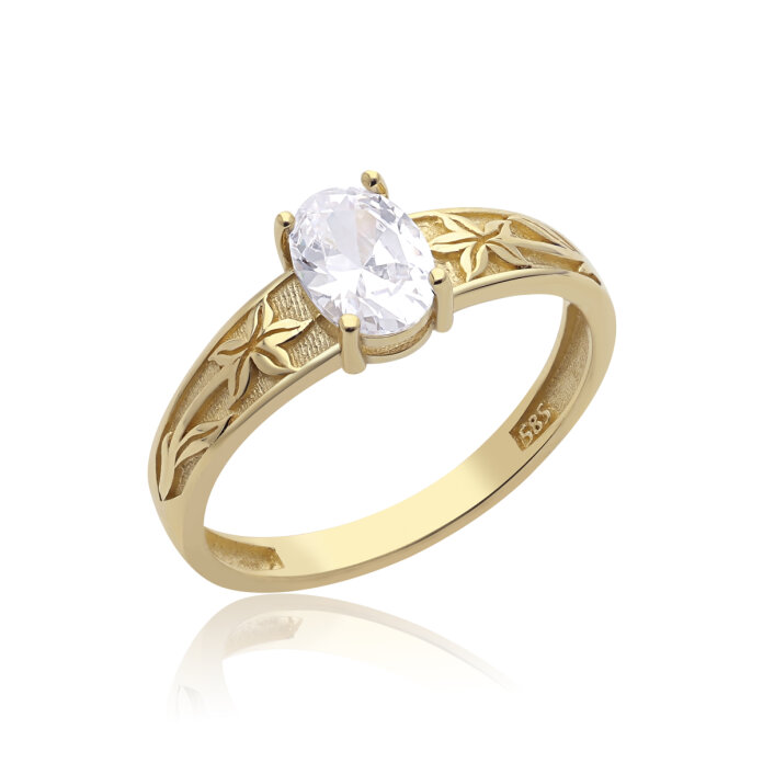 Yasmin Oval Yüzük - 4