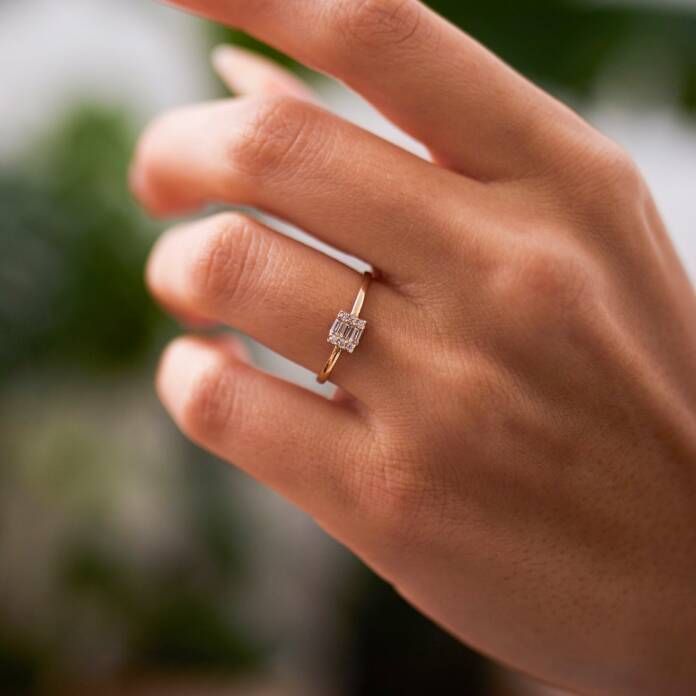 Yatay Baget Yüzük - 1