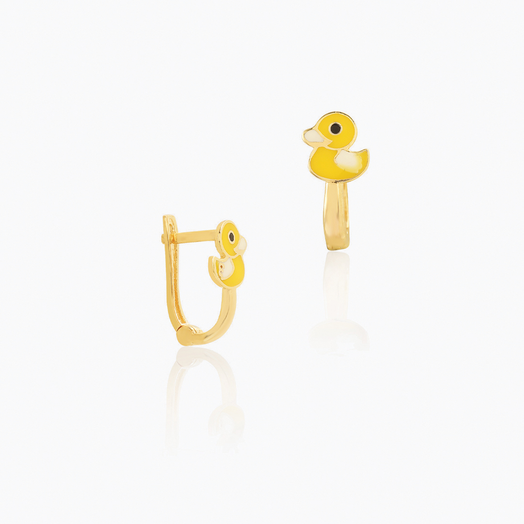 Yavru Ördek J Çocuk Küpesi - 1