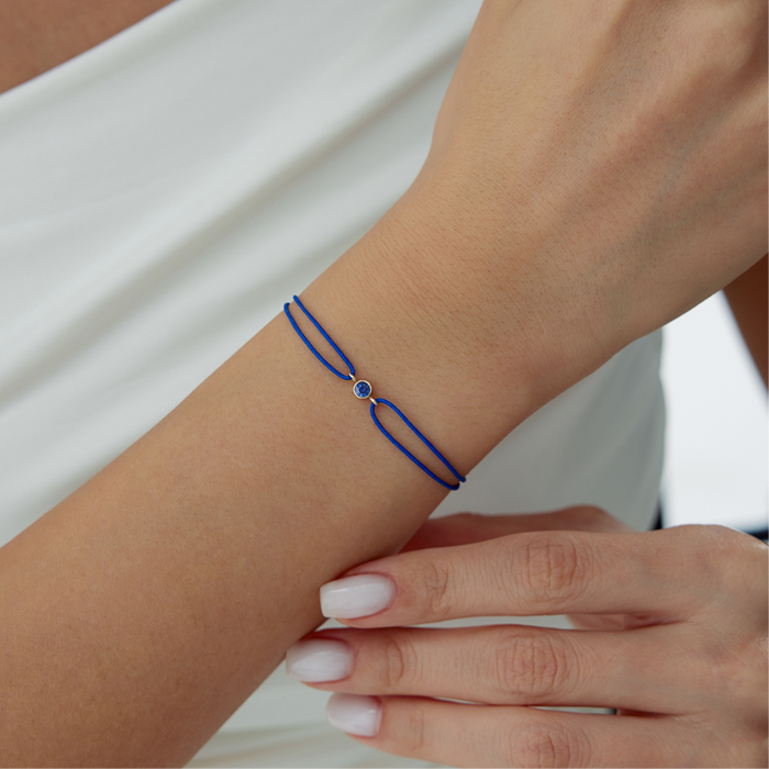 Yay Burcu Tanzanite İpli Bileklik - 1