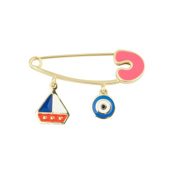 Yelkenli Bebek İğnesi - Melike