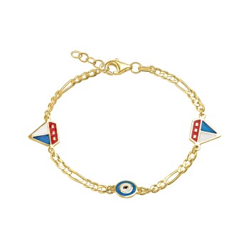 Yelkenli Çocuk Bilekliği - Melike