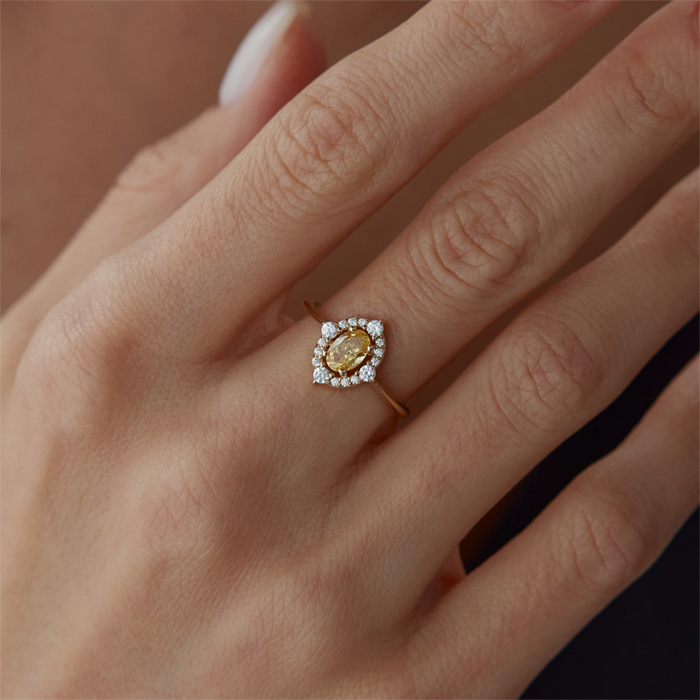 Yellow Noa Yüzük - Simoro