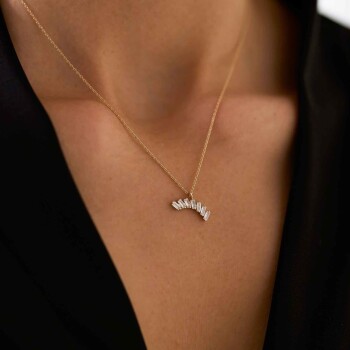 Yelpaze Baget Kolye - Alen