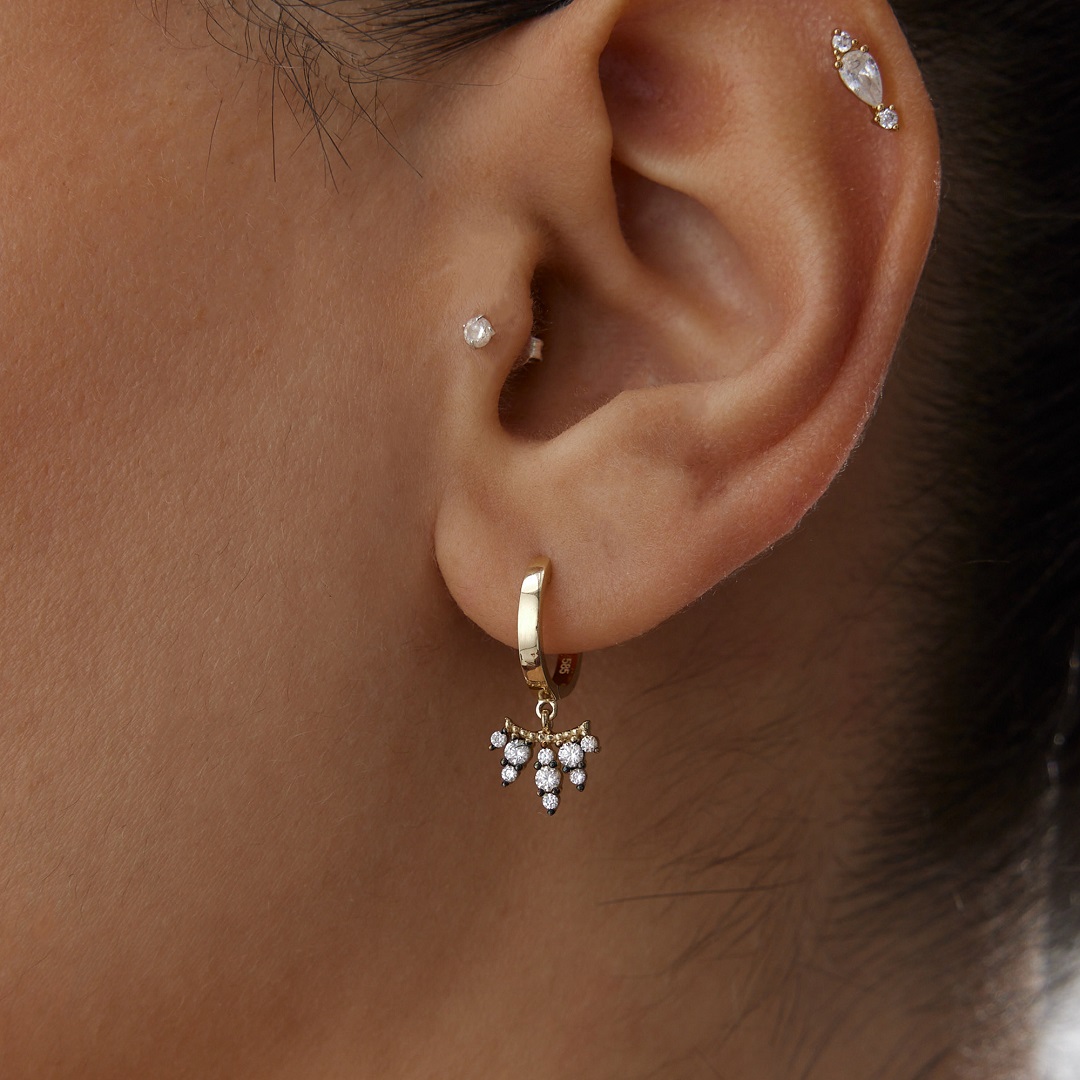 Yelpaze Sallantılı Küpe - 1