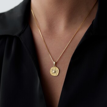 Yengeç Burcu Plaka Kolye - 2