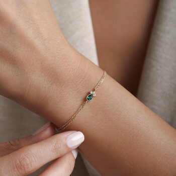 Yeşil Damla Bileklik - 3