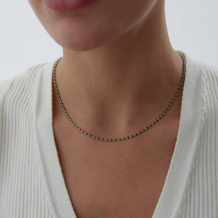 Yeşil Mineli Golf Zincir - 1