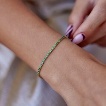 Yeşil Su Yolu Bileklik - Cemart