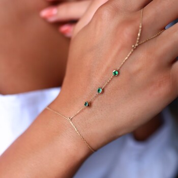 Yeşil Taşlı Şahmeran - Cemart