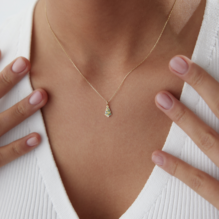 Yılbaşı Ağacı Kolye - Alen (1)