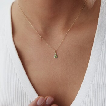 Yılbaşı Ağacı Kolye - Alen