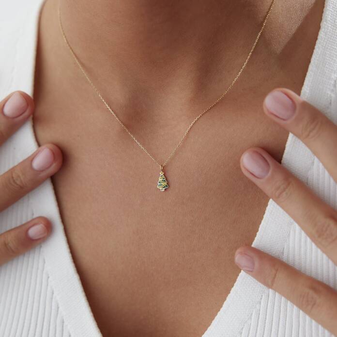 Yılbaşı Ağacı Kolye - 2