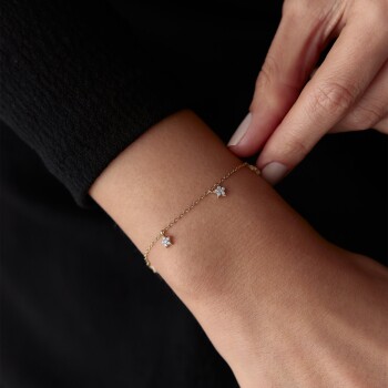 Yıldız Charmlı Bileklik - Rayna
