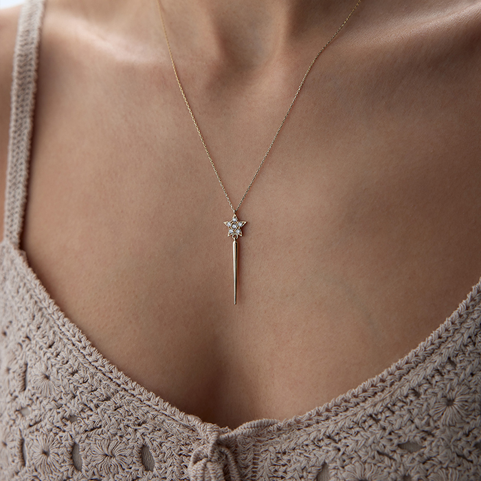 Yıldız Çubuk Kolye - Garo (1)