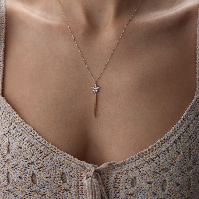 Yıldız Çubuk Kolye - Garo